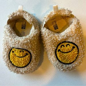 Baby Gap x Smiley World Infant Slippers